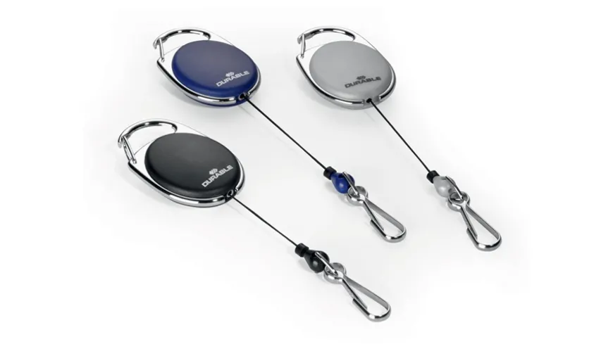 DURABLE Ausweishalter JoJo STYLE mit Federhaken