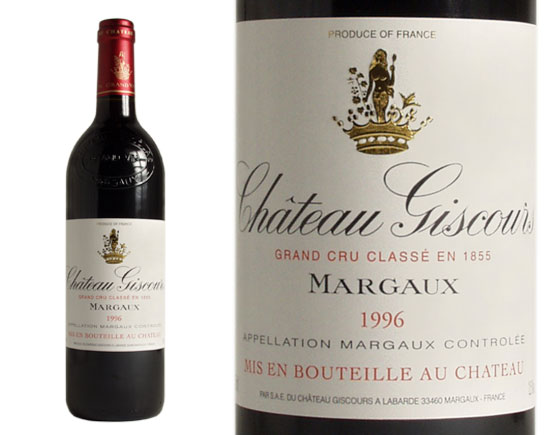 Château Giscours 1996, Rouge Troisième Cru Classé En 1855 Bordeaux Margaux