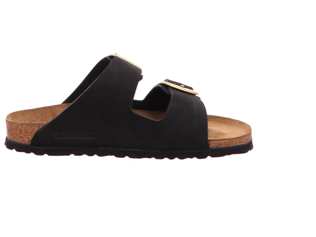 BIRKENSTOCK Komfort Sandalen schwarz Arizona Big Buckle LENB black