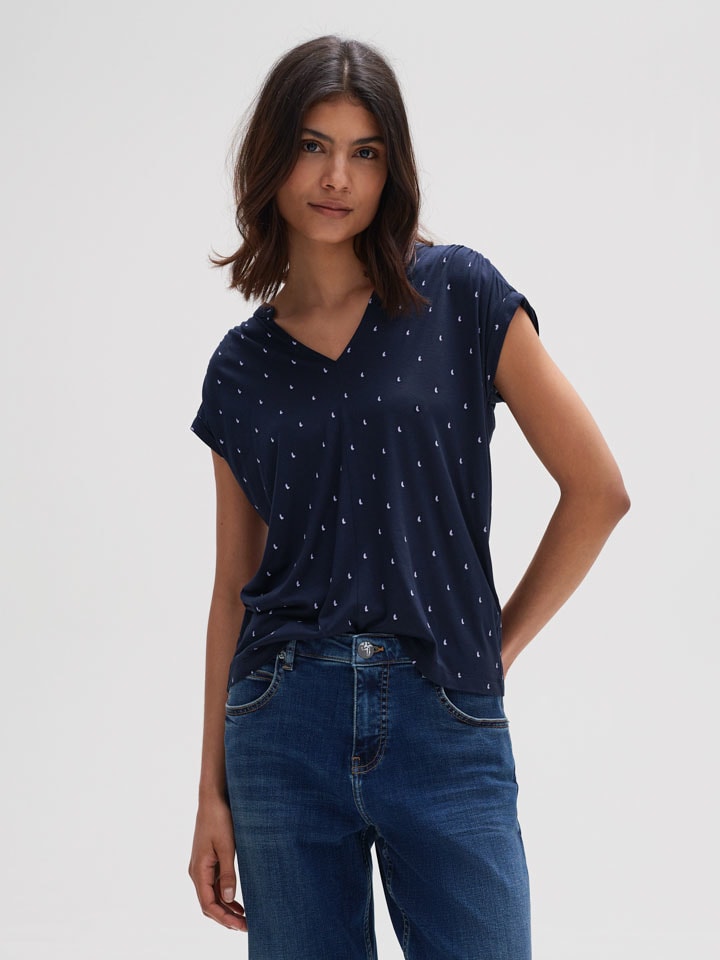OPUS Shirt in Dunkelblau günstig kaufen