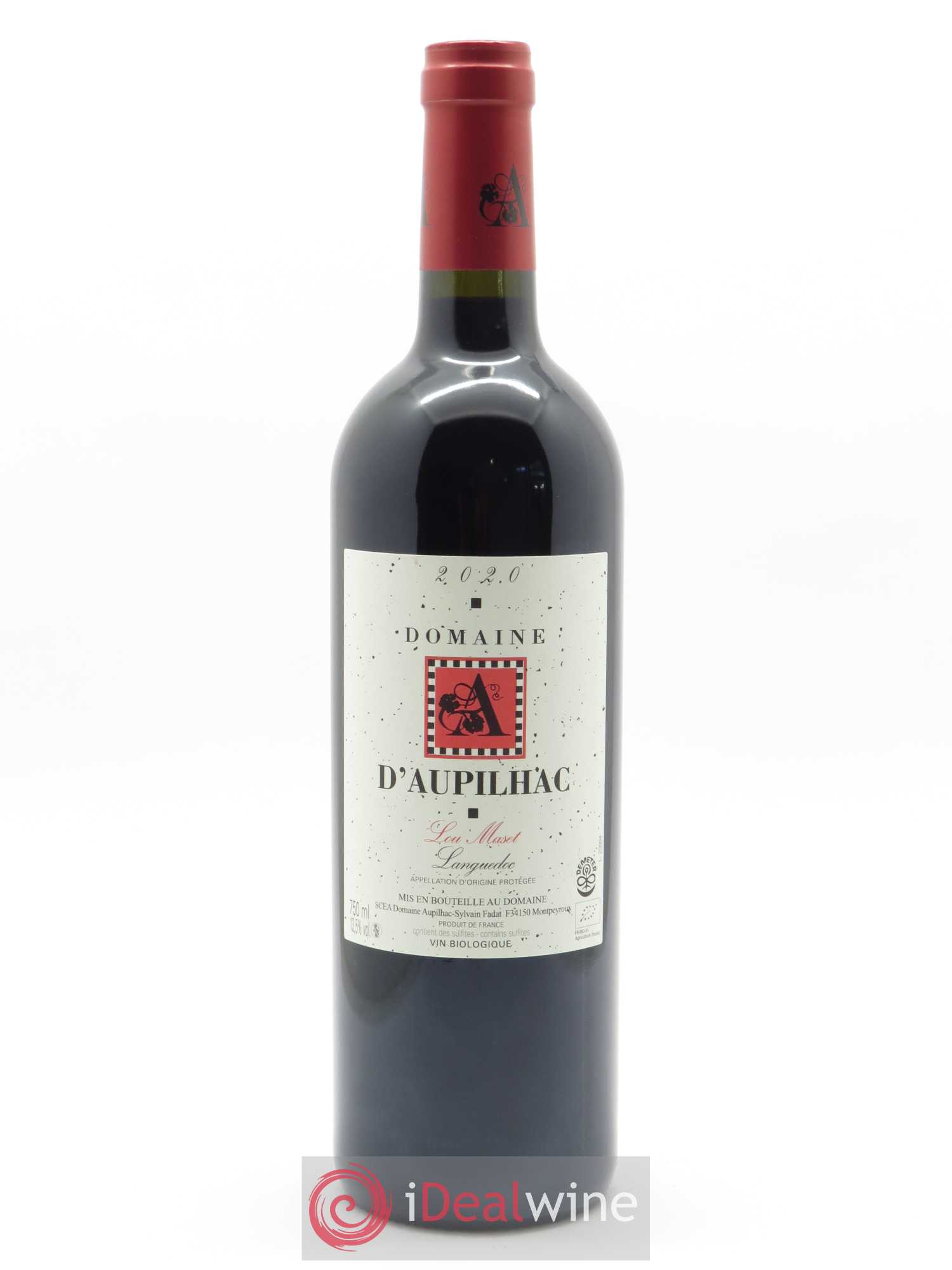 Coteaux du Languedoc Aupilhac (Domaine d') Lou Maset Sylvain Fadat  2020 - Lot de 1 Bouteille