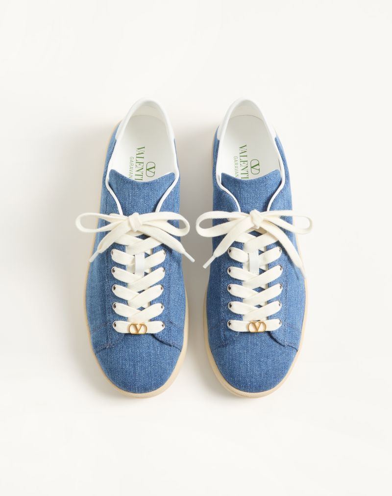 Baskets en denim Royco