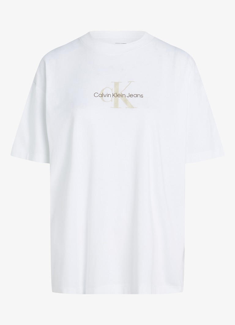 Calvin Klein -t-paita logopainatuksella