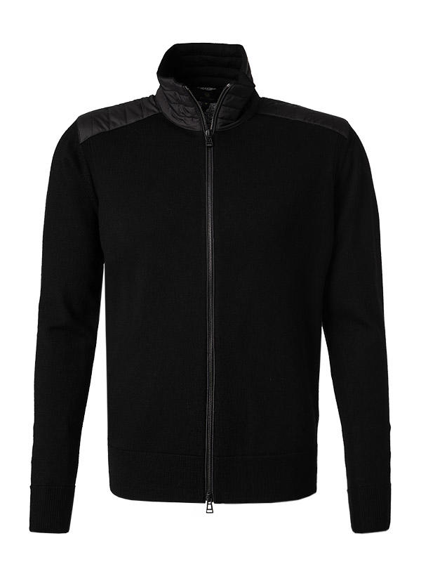 BELSTAFF, Strickjacke, Wolle, schwarz