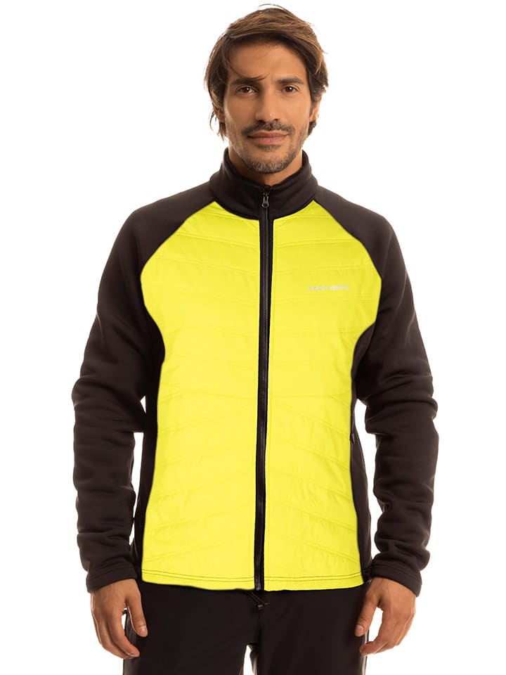 Fischer Hybridjacke in Gelb/ Schwarz günstig kaufen