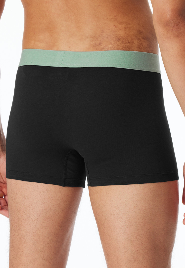 Shorts 3er-Pack Organic Cotton Webgummibund mehrfarbig - 95/5