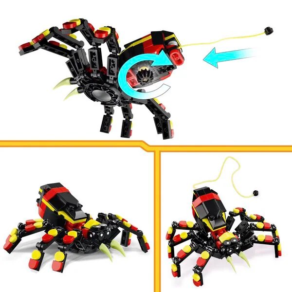 LEGO Creator 31159 Divje živali 3 v 1: Razburljiv pajek
