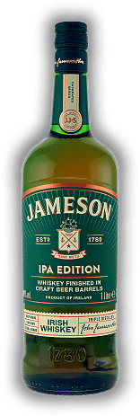Jameson Caskmates IPA Edition 1,0 Liter Jameson Caskmates IPA Edition 1,0 Liter  1	 Liter - Vol 40%