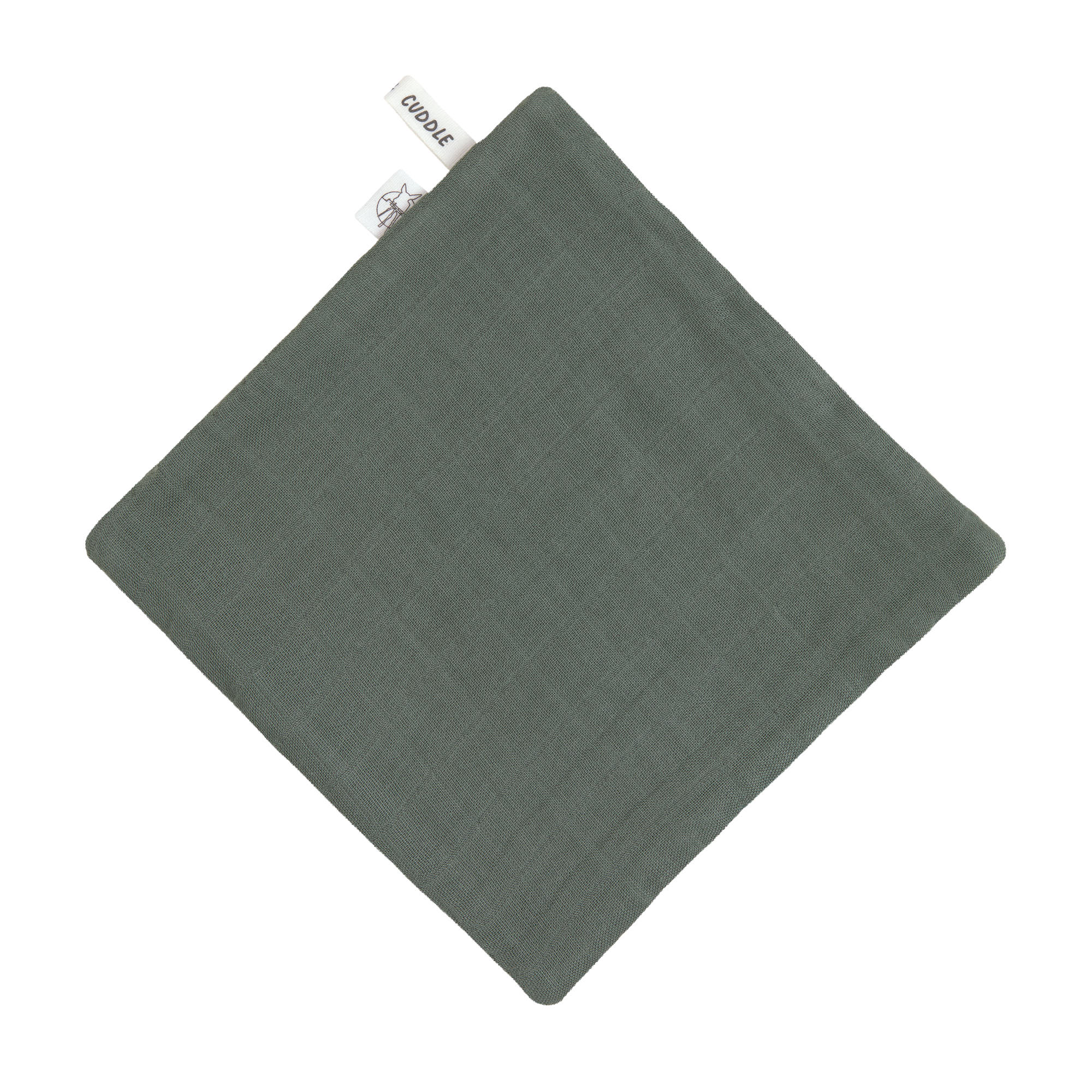 Musselin Waschlappen Baby 3er Set, Petrolgrün