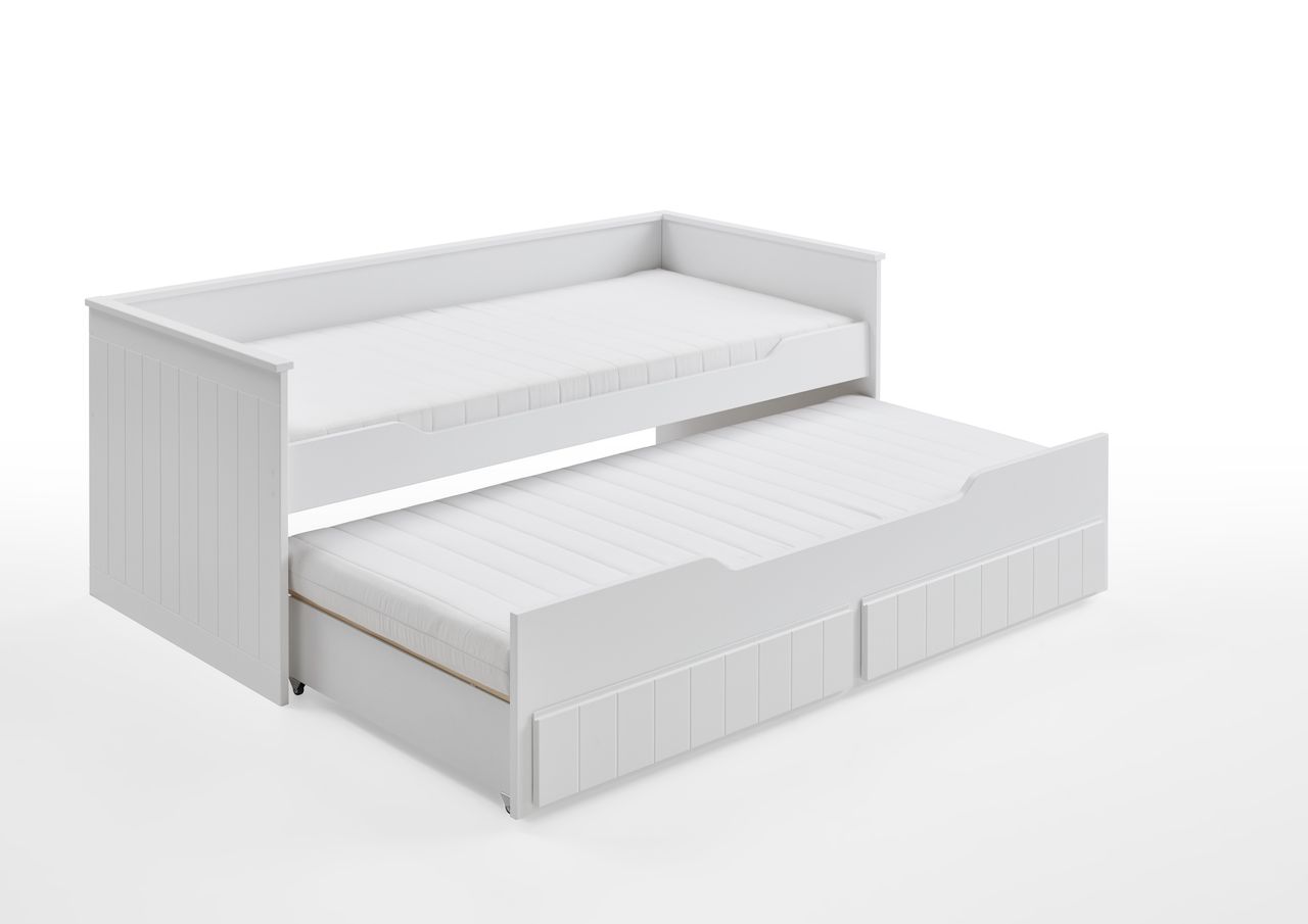 Relita Funktionsbett RONNY 2 Liegeflächen und 2 Schubladen