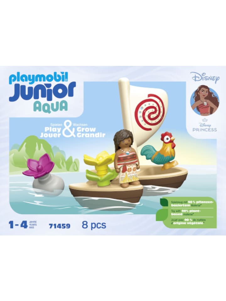 Playmobil Spielfigur Set 1.2.3 & Disney Vaiana Katamaran, 1-4 Jahre günstig kaufen onesize