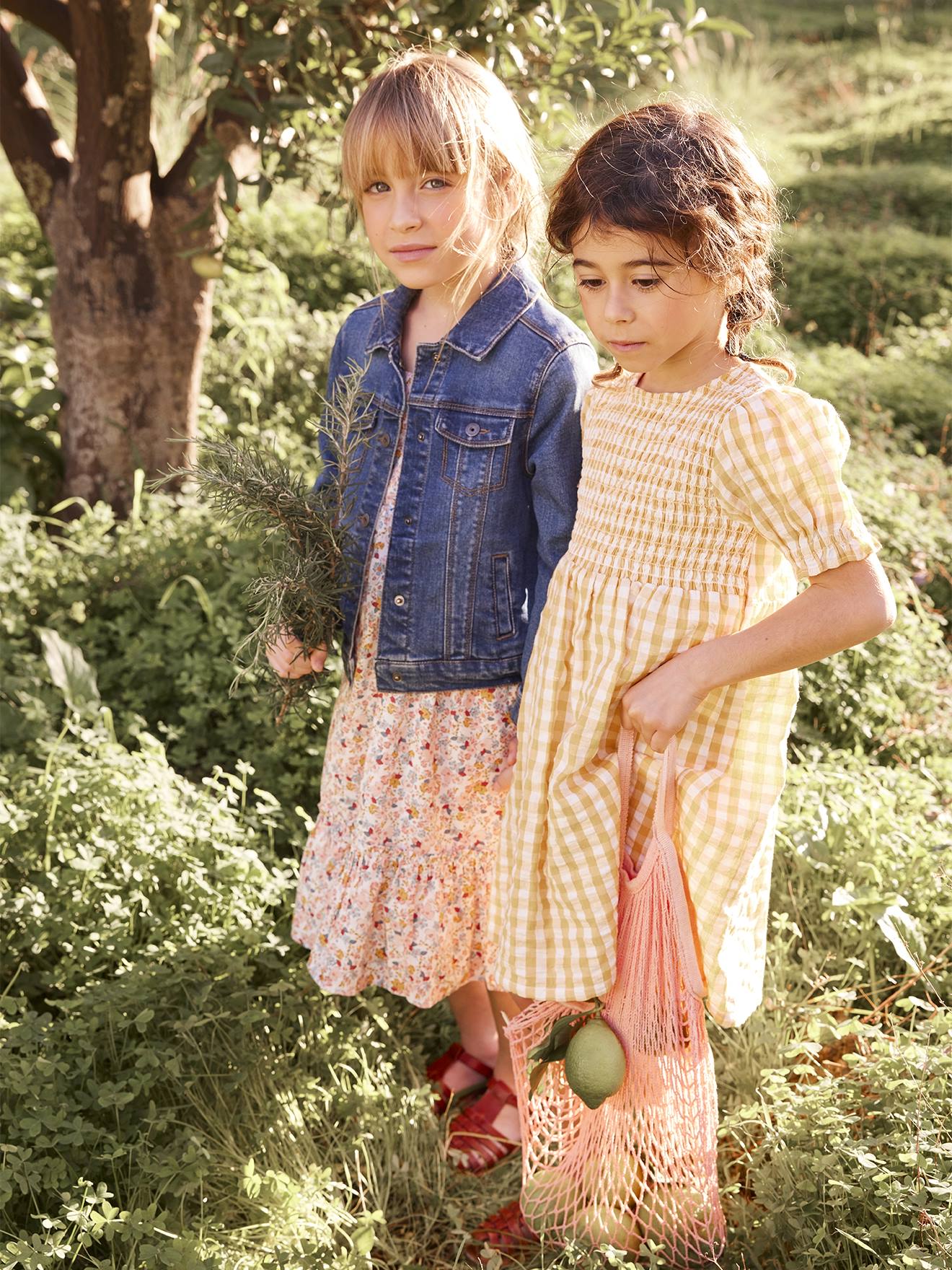 Veste en jean fille stone