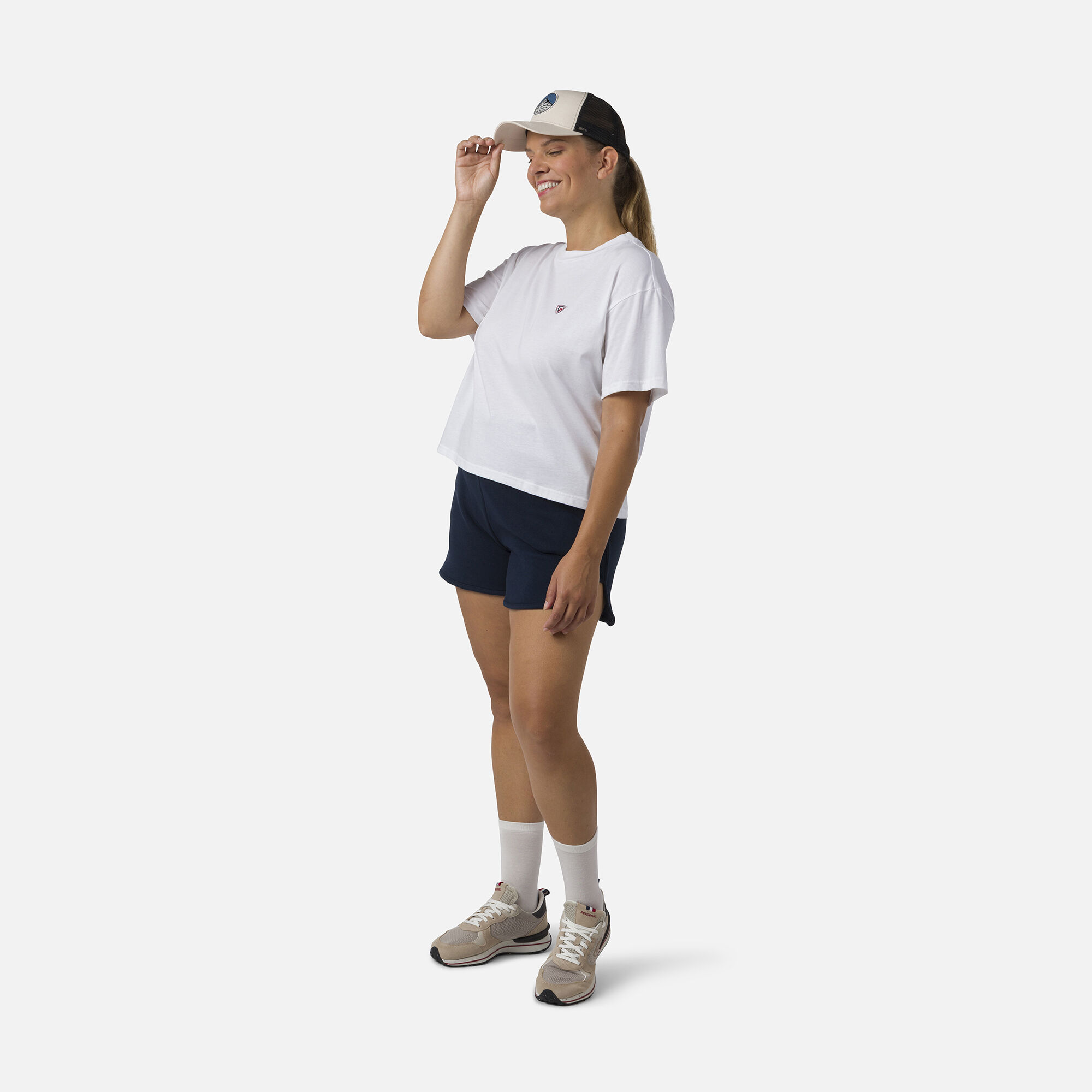 T-shirt court femme