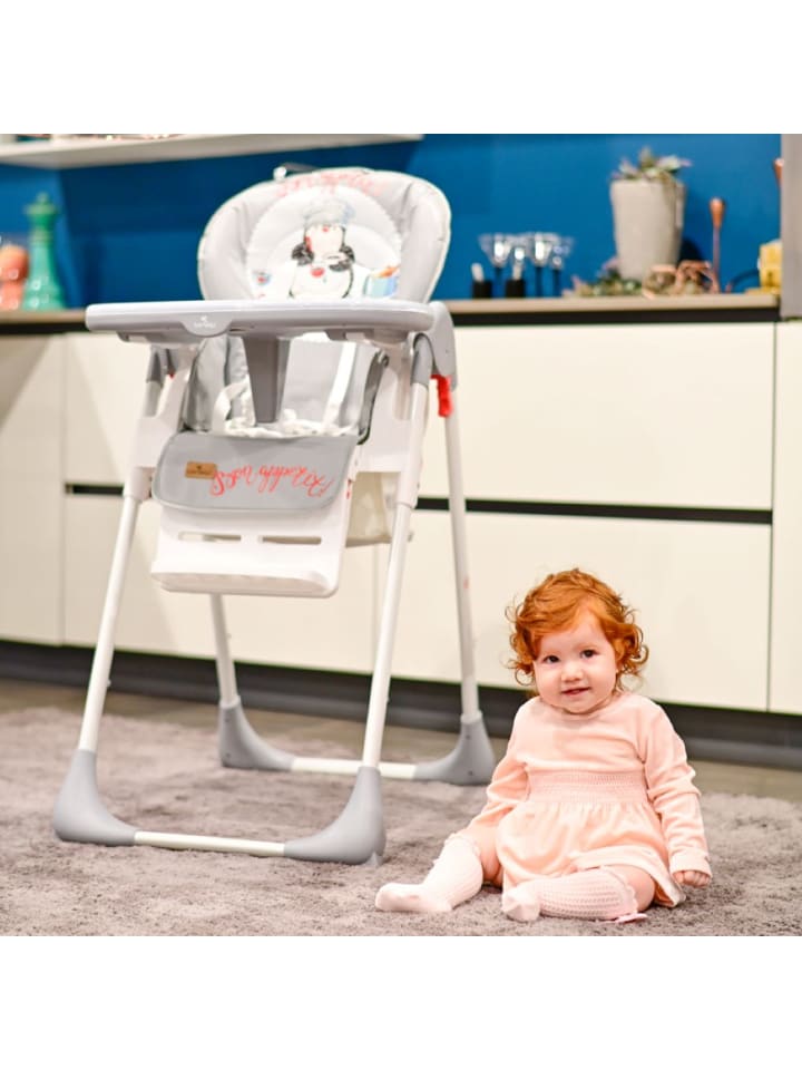 Lorelli Kinderhochstuhl Cryspi in rosa günstig kaufen onesize