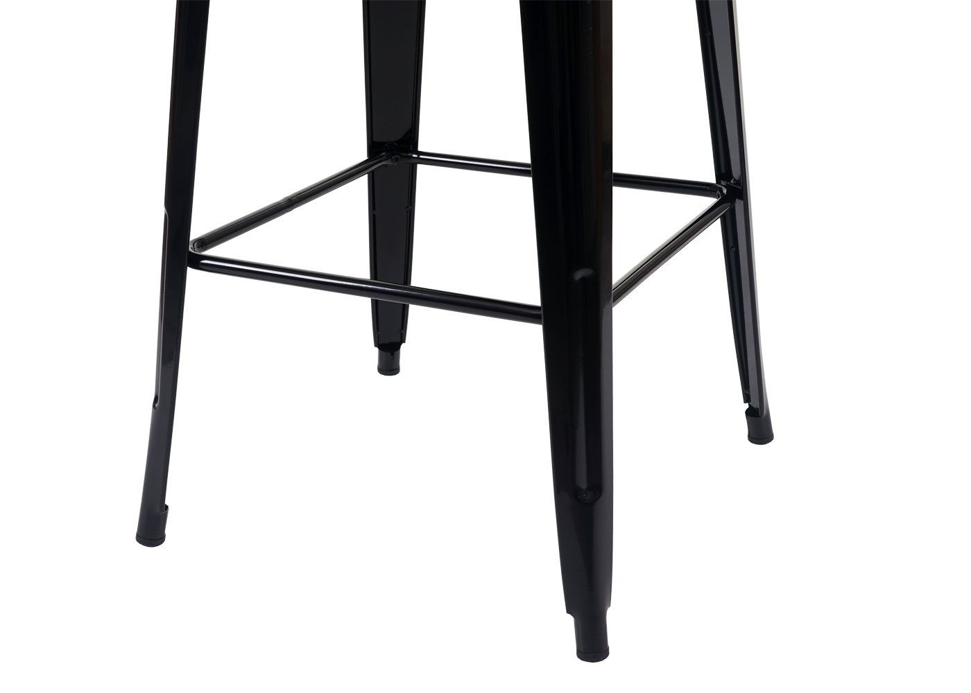MCW Bartisch MCW-A73-Tisch-Set (Set, 3er), Set, Bodenschonende Gummifüße, Querstrebe sorgt für Stabilität