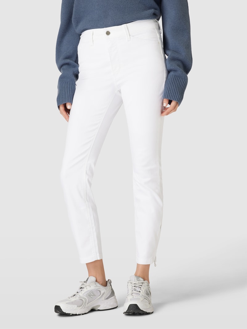 Jeans im 5-Pocket-Design Modell 'DREAM' in weiss