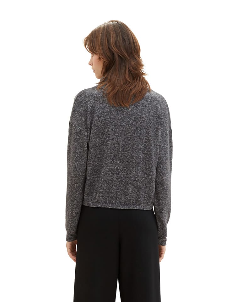 Tom Tailor Sweatshirt in Anthrazit günstig kaufen