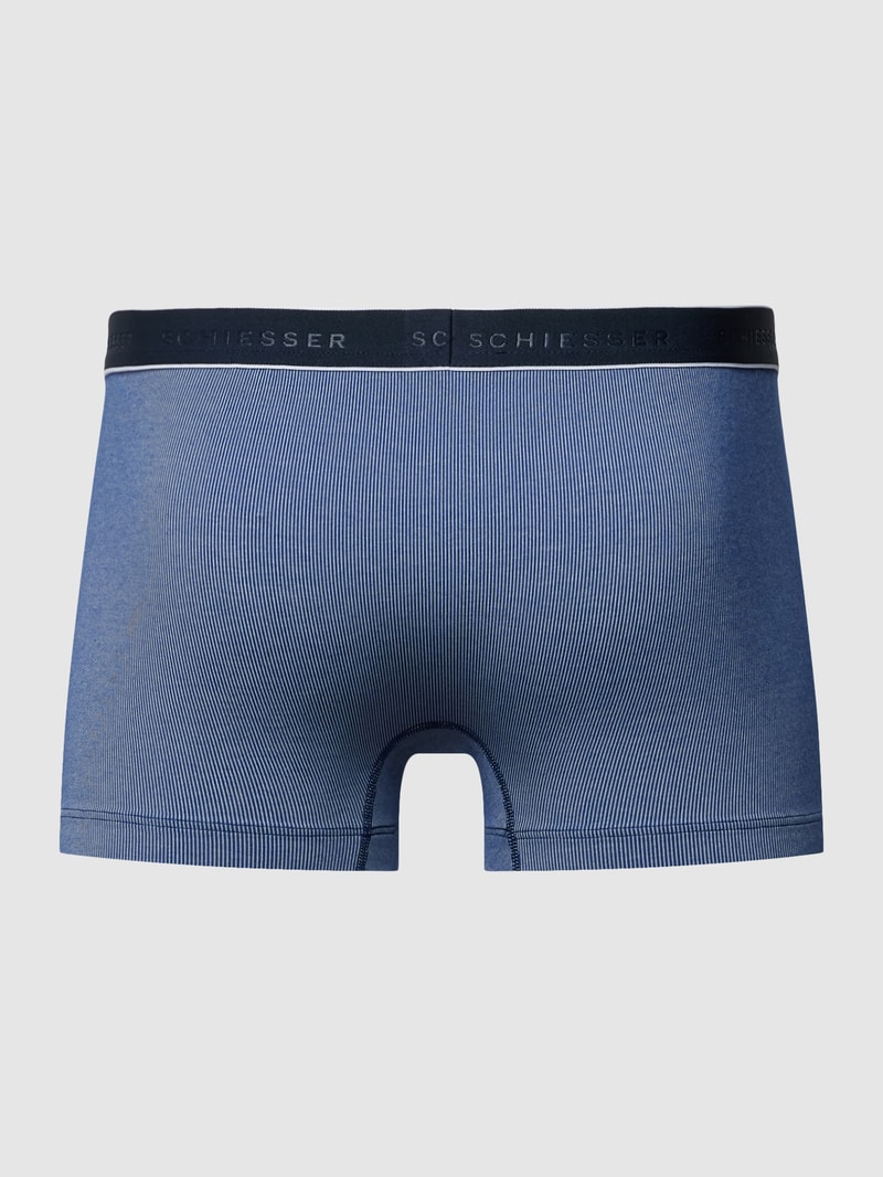 Trunks mit Streifenmuster Modell 'Duality' in marineblau