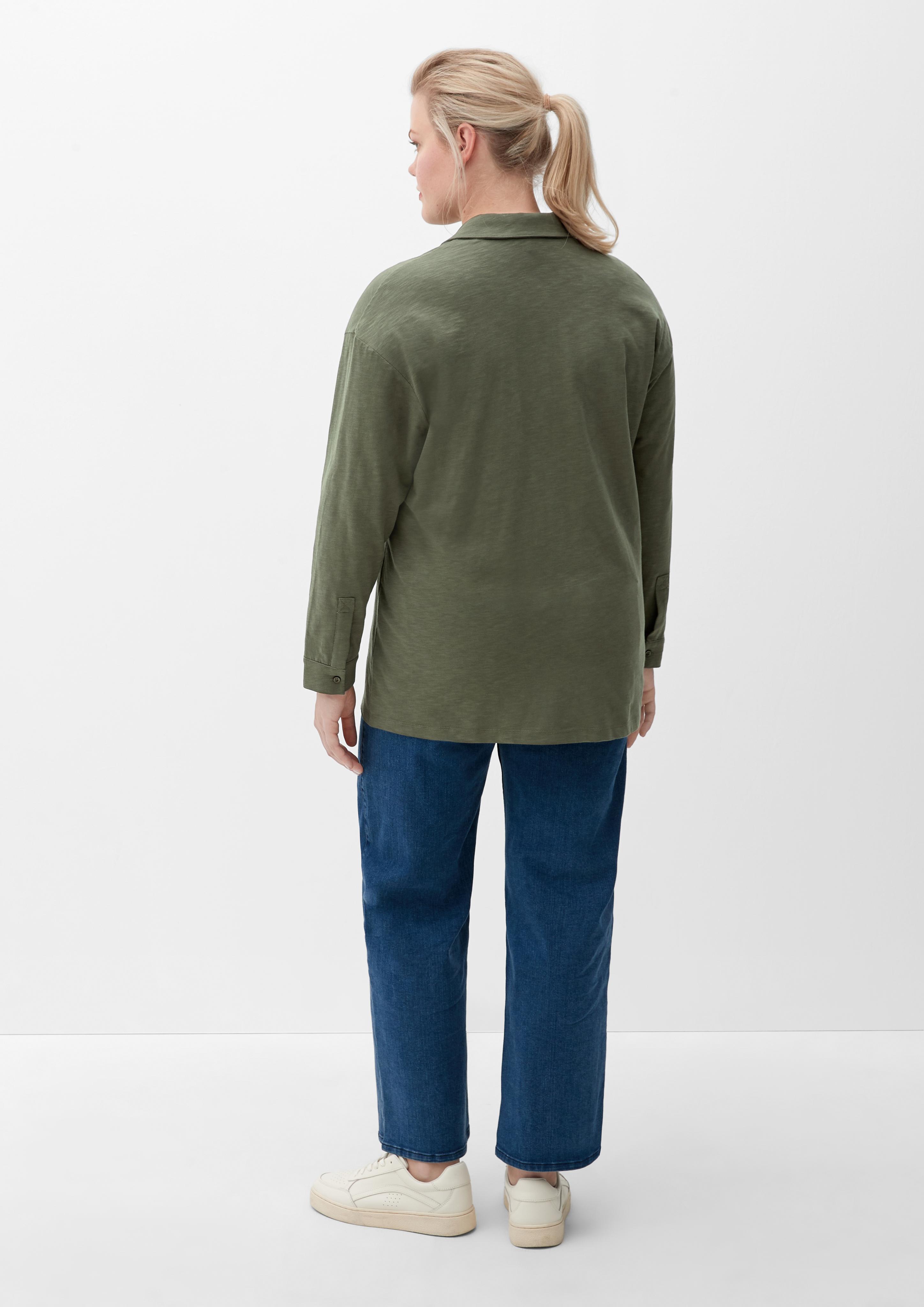 Overshirt aus Baumwolle  2121609-7844
