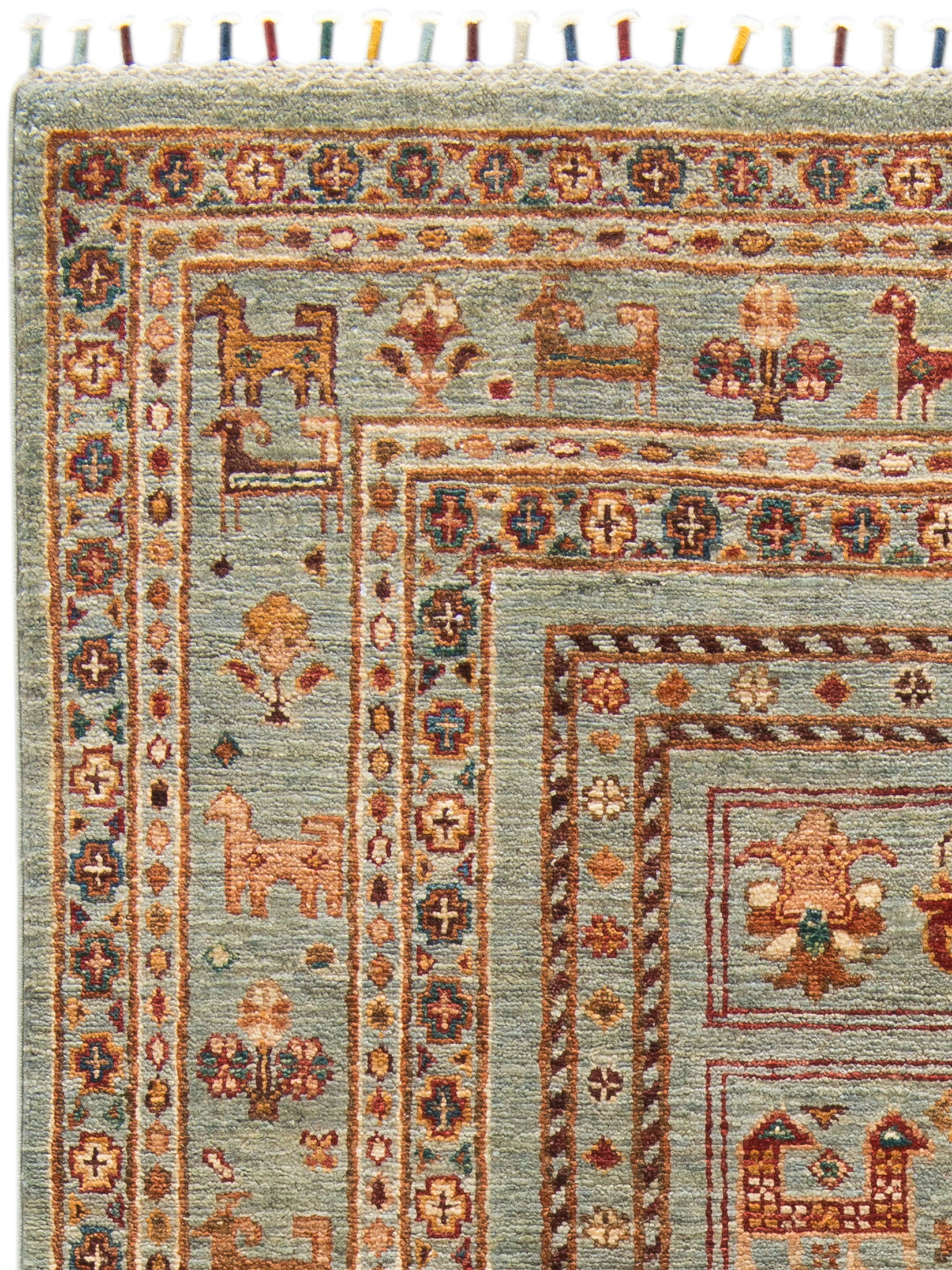Chobi Schal ca. 152 x 211 cm, Unikat / Einzelstück