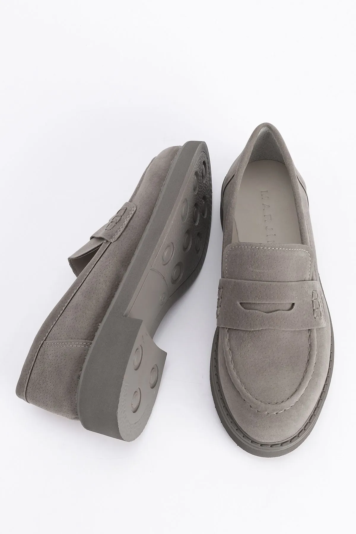 Marjin  Loafer - Braun - Flacher Absatz
