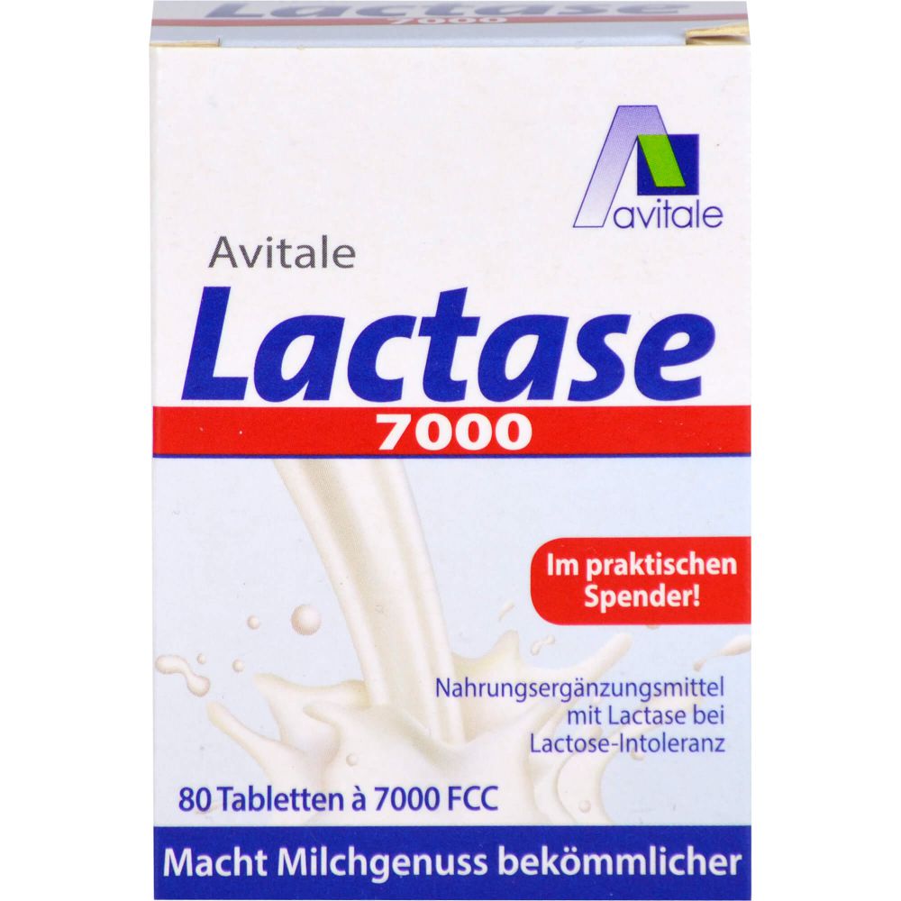 LACTASE 7.000 FCC Tabletten im Spender