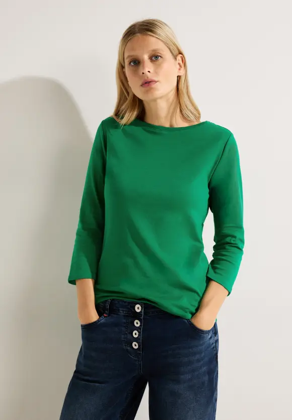 CECIL Basic Shirt in Unifarbe