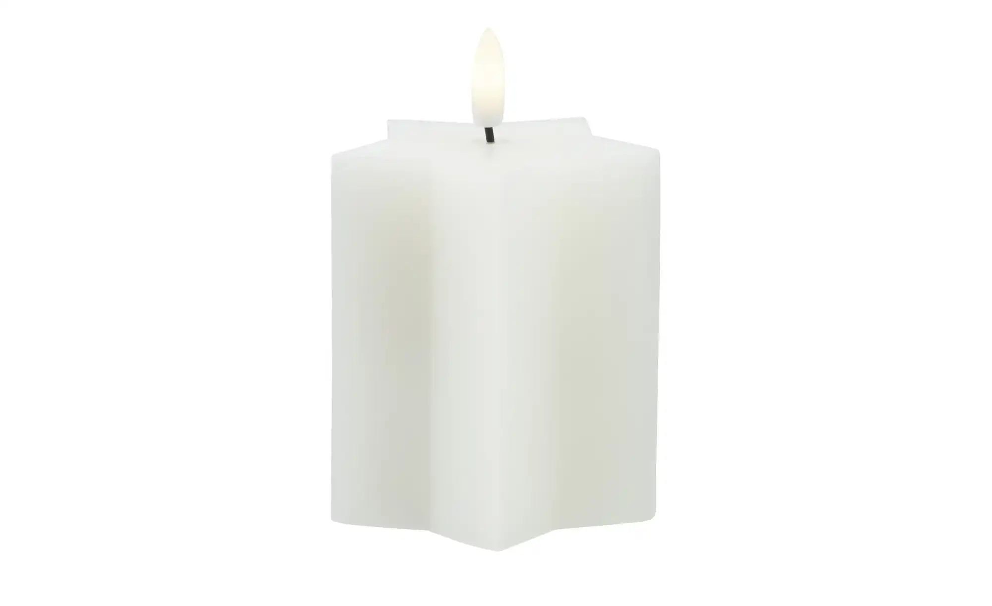 HOME STORY LED Kerze Stern