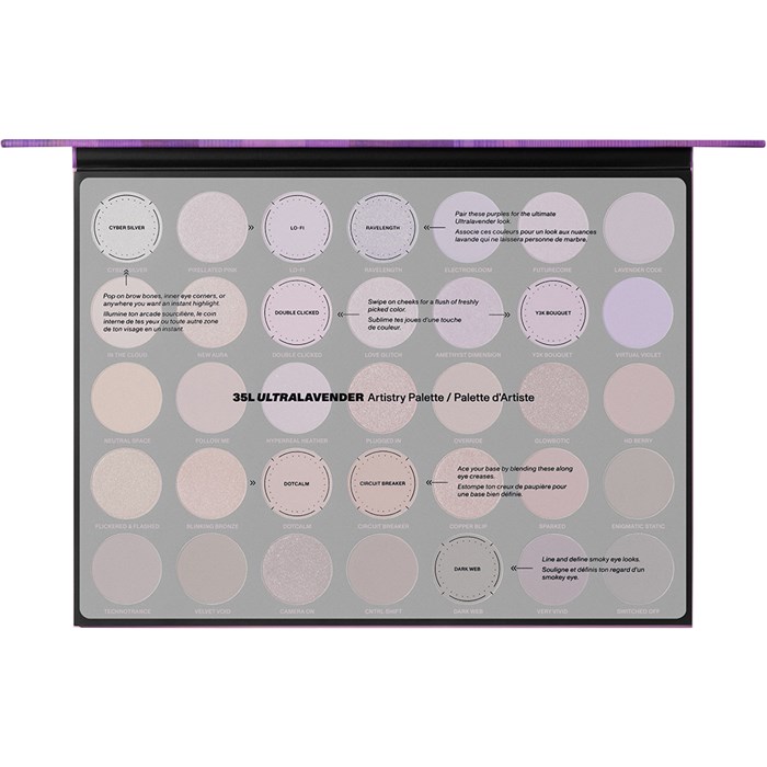 Ultra Lavender Eyeshadow Palette 35L