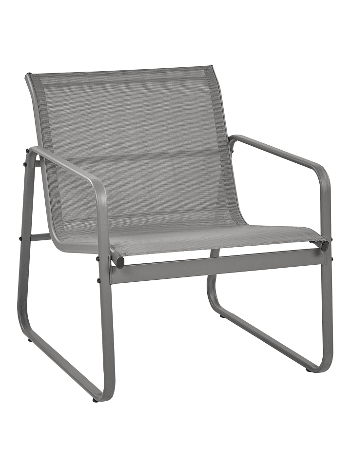 Beliani 4-tlg Lounge Set BARREA in Grau günstig kaufen onesize