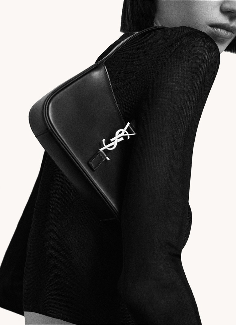 Saint Laurent Le 5 À 7 Mini calfskin shoulder bag