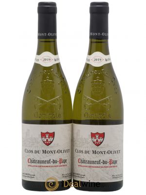 Châteauneuf-du-Pape Clos du Mont-Olivet  2019 - Lot de 2 Bouteilles