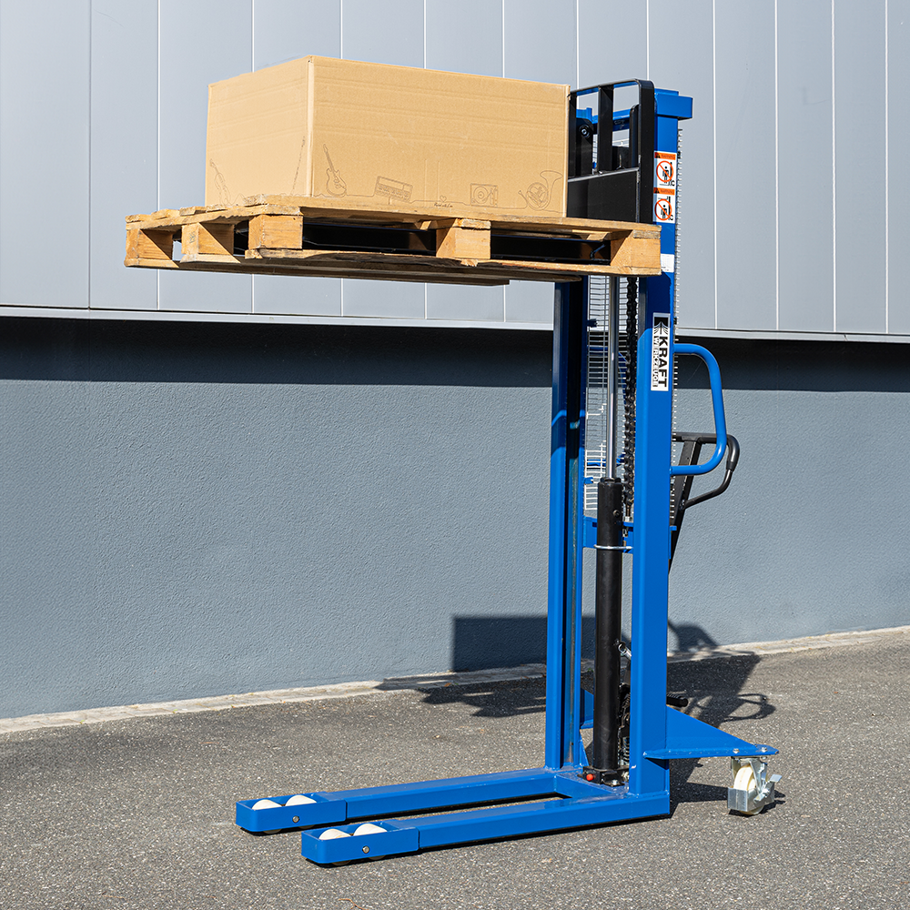 Kraft Werkzeuge Hochhubwagen 1000 kg Tragkraft 1600 mm