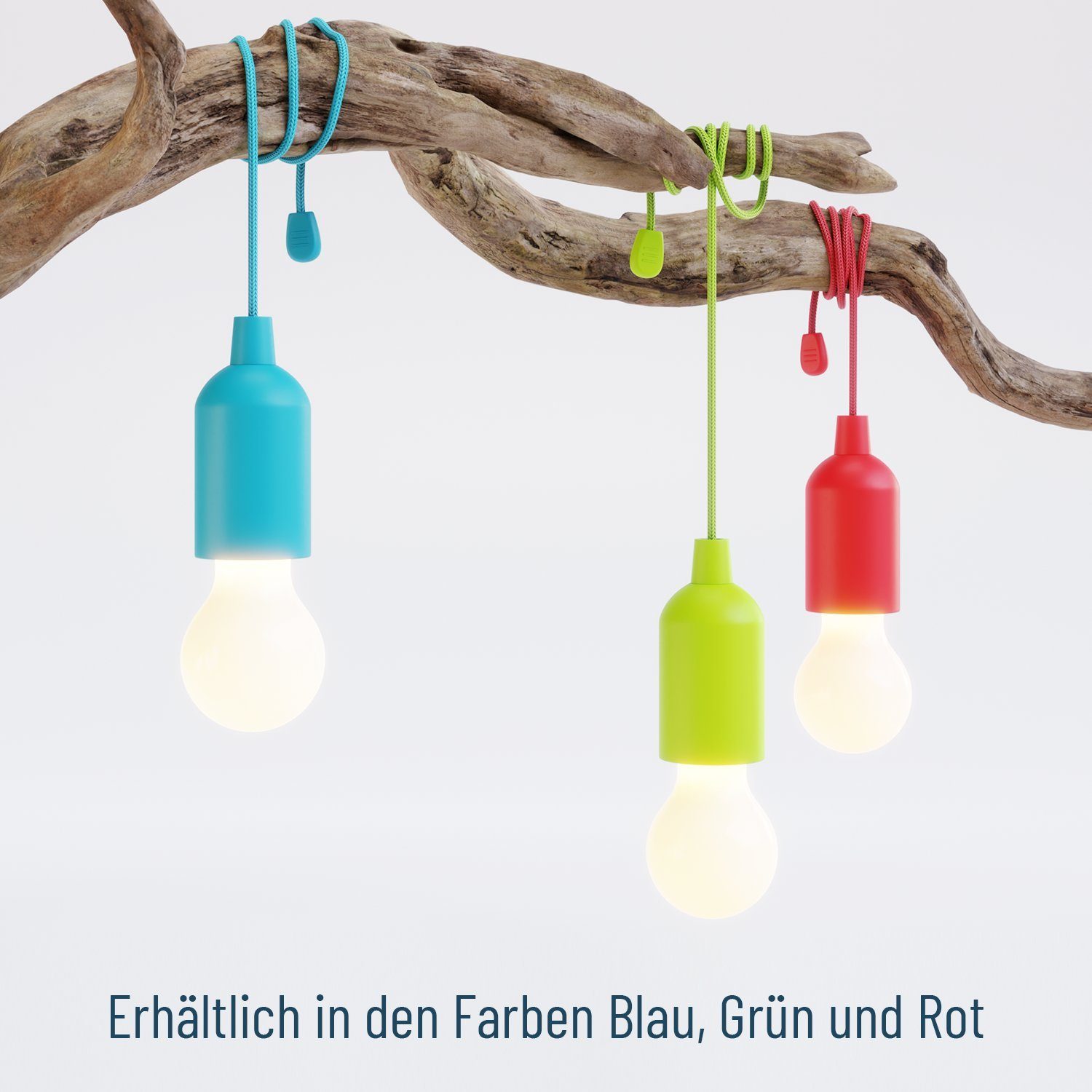 greate. LED Taschenlampe LED Lampe batteriebetrieben 1W - kabellose Zelt Leuchte, Camping Licht (1-St)