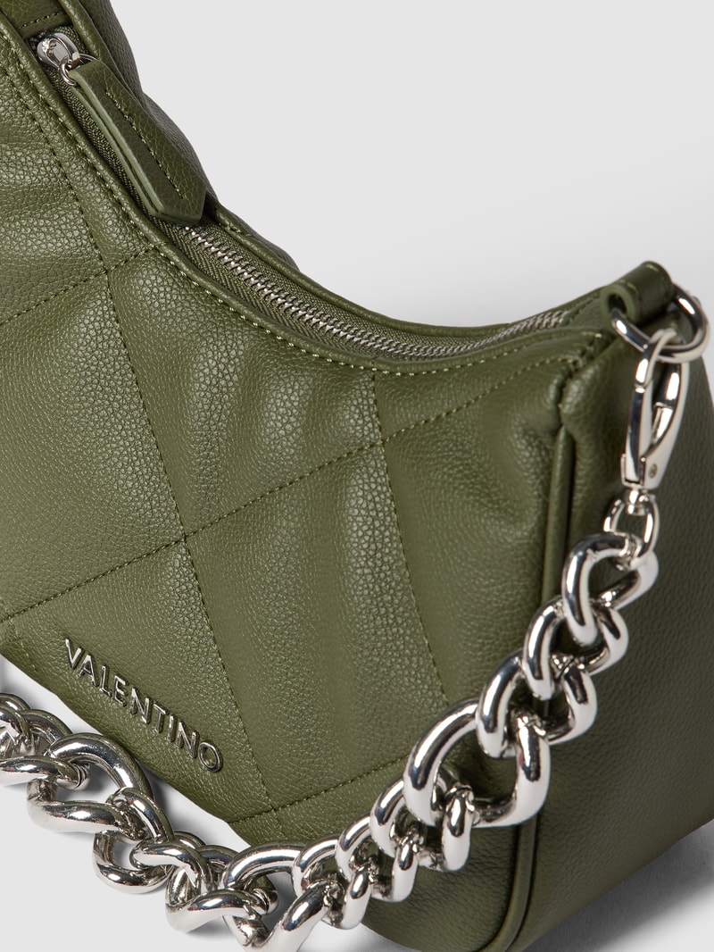 Shoulder Bag in Leder-Optik Modell 'COLD' in khaki