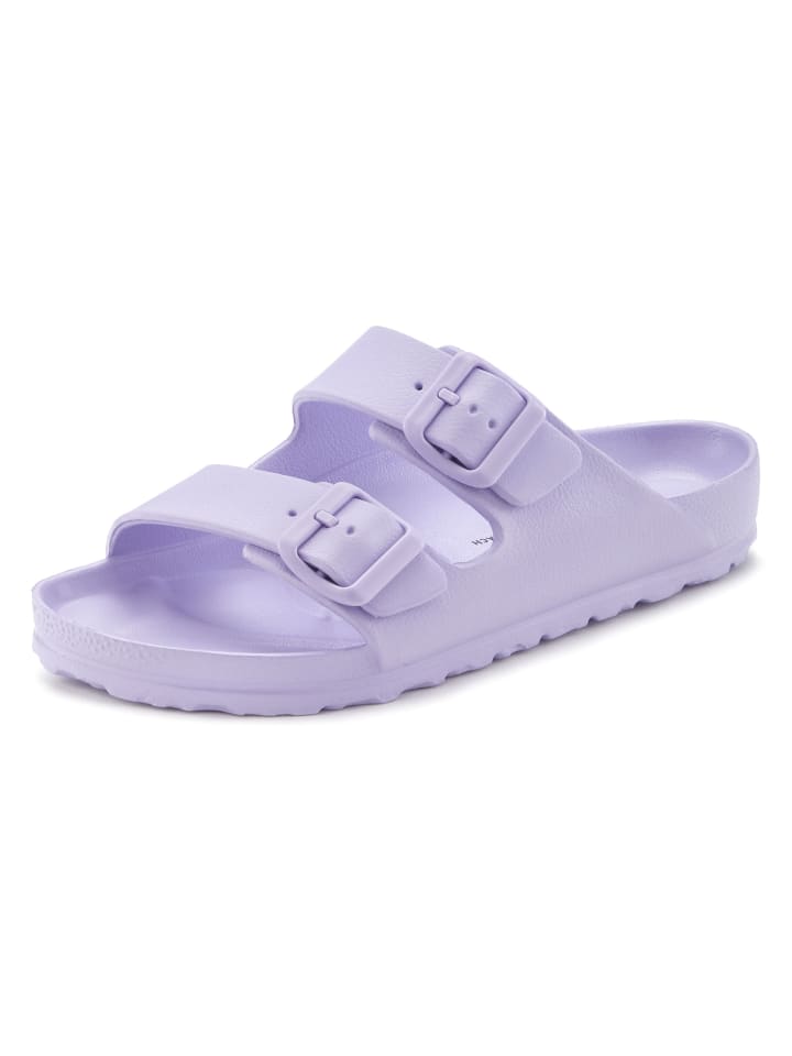 Venice Beach Badepantolette in flieder günstig kaufen