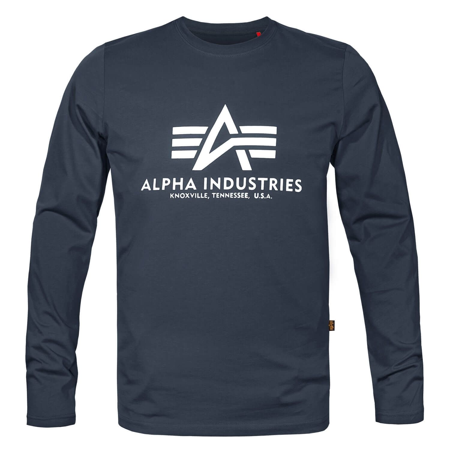 Basic Alpha Langarm Shirt