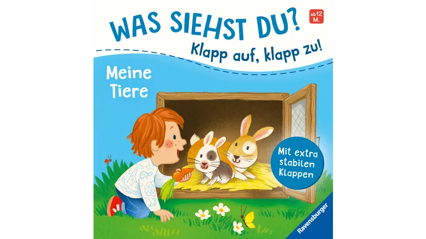 Was siehst du? Klapp auf, klapp zu! Meine Tiere