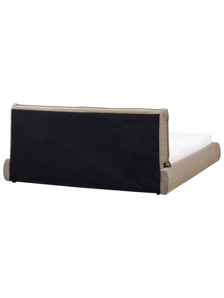 Beliani Doppelbett VINAY in Braun - (W) 196 x (H) 90 x (L) 233 cm günstig kaufen onesize