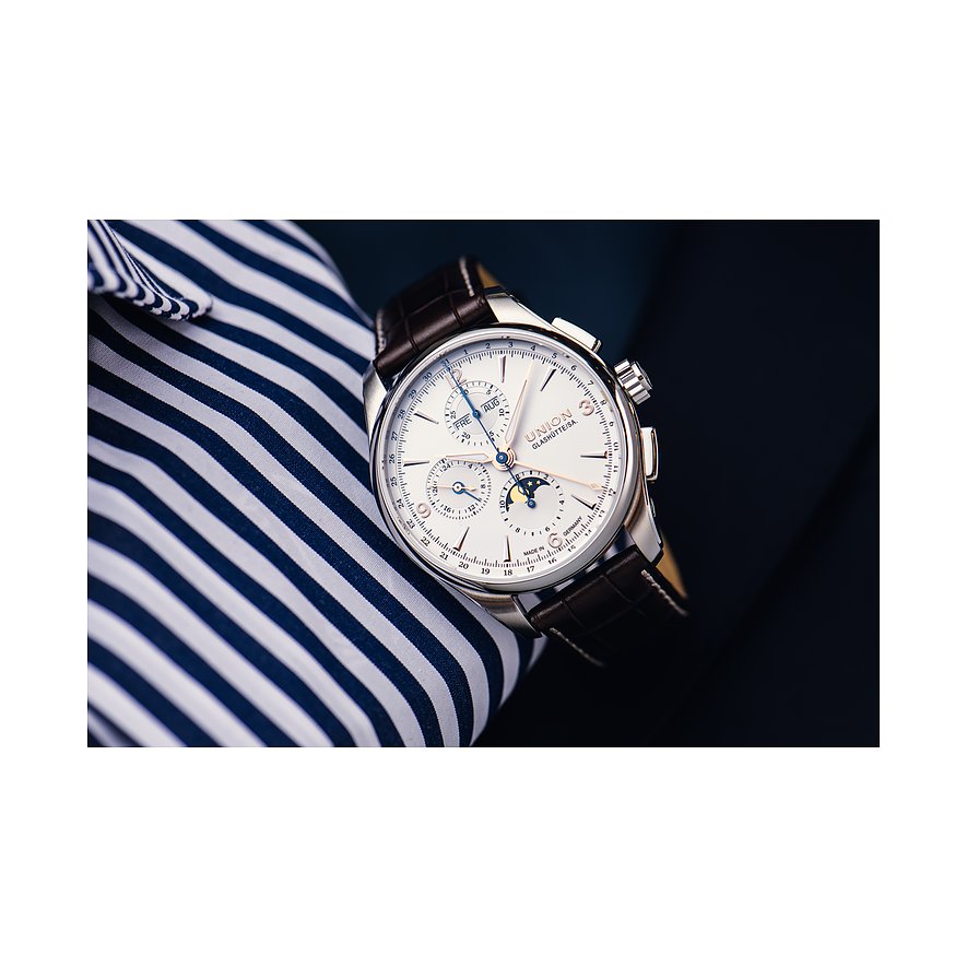Union Glashütte Chronograph Belisar Mondphase