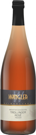 2022 Abstatter Schozachtal Trollinger Rosé trocken 1,0 L - Weinkellerei Wangler
