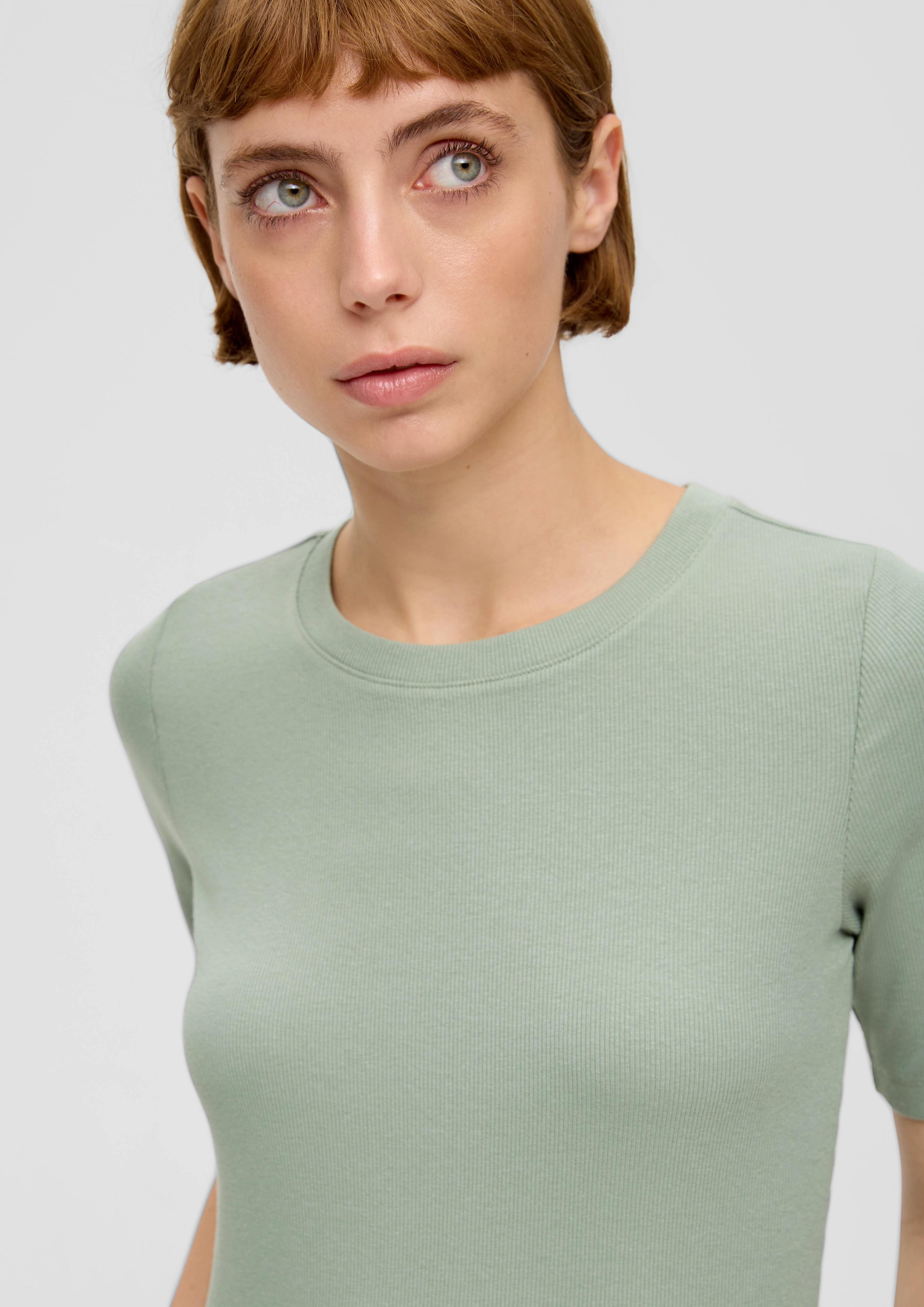 T-Shirt aus Baumwollstretch  2136194-7210