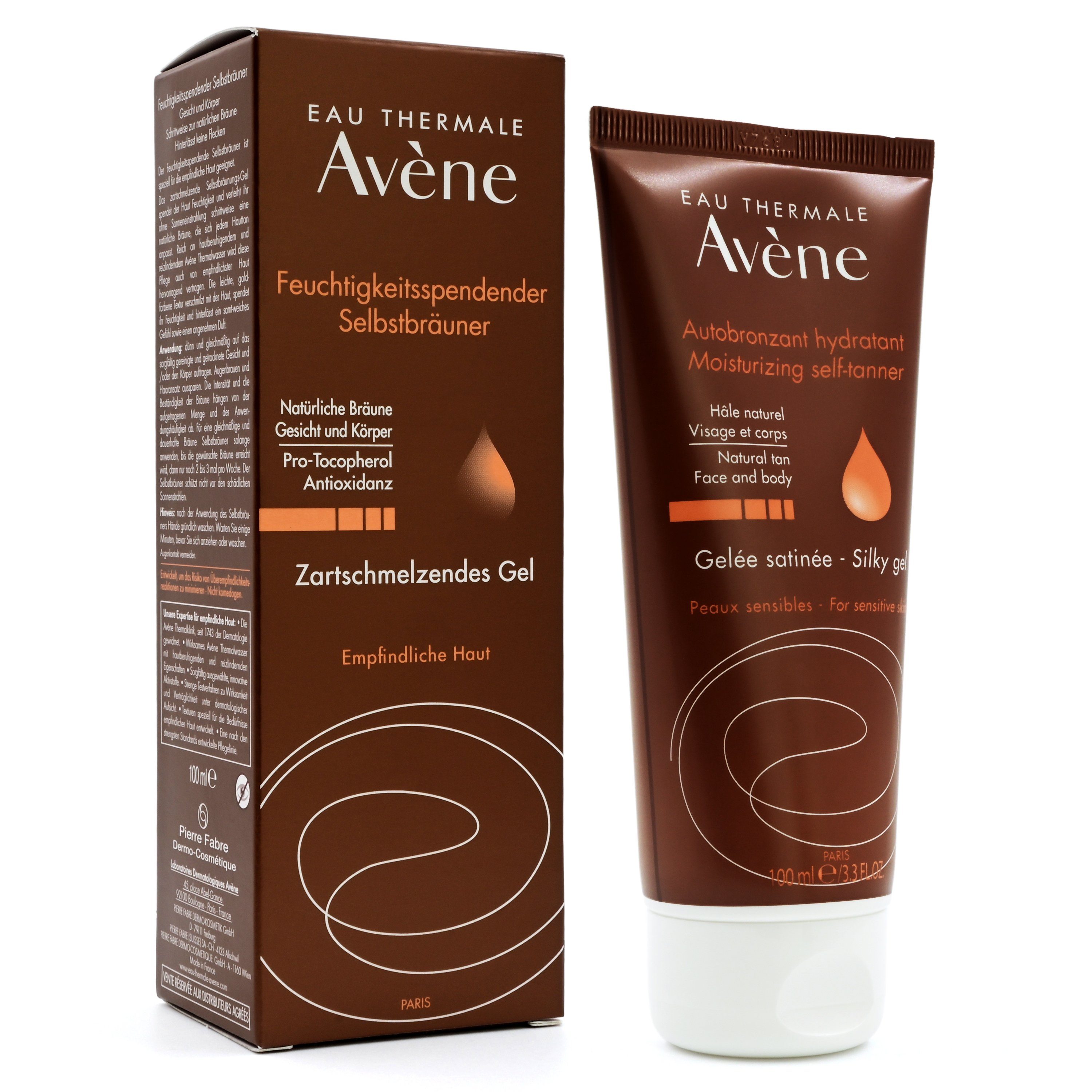 Avene Selbstbräunungsgel AVENE Selbstbräuner Gel feuchtigkeitsspendend 2010 - 100 ml