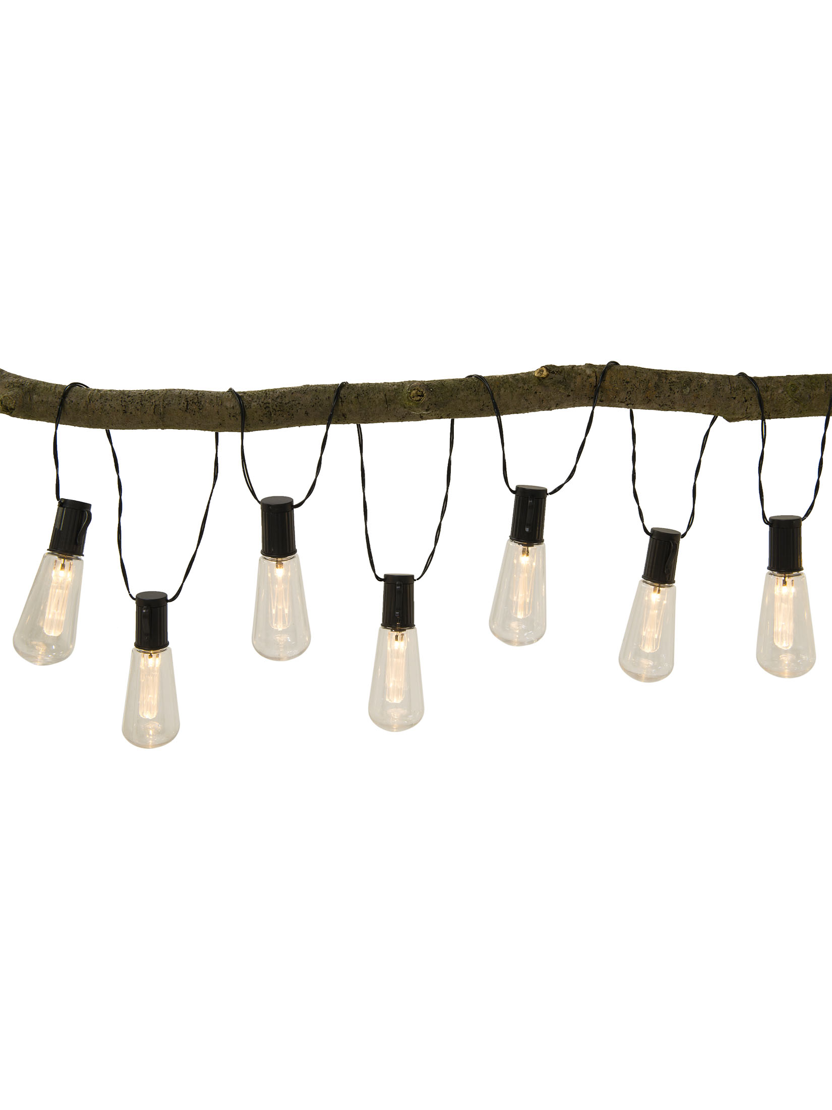 Tilbarg Solar-Lichterkette, Transparent