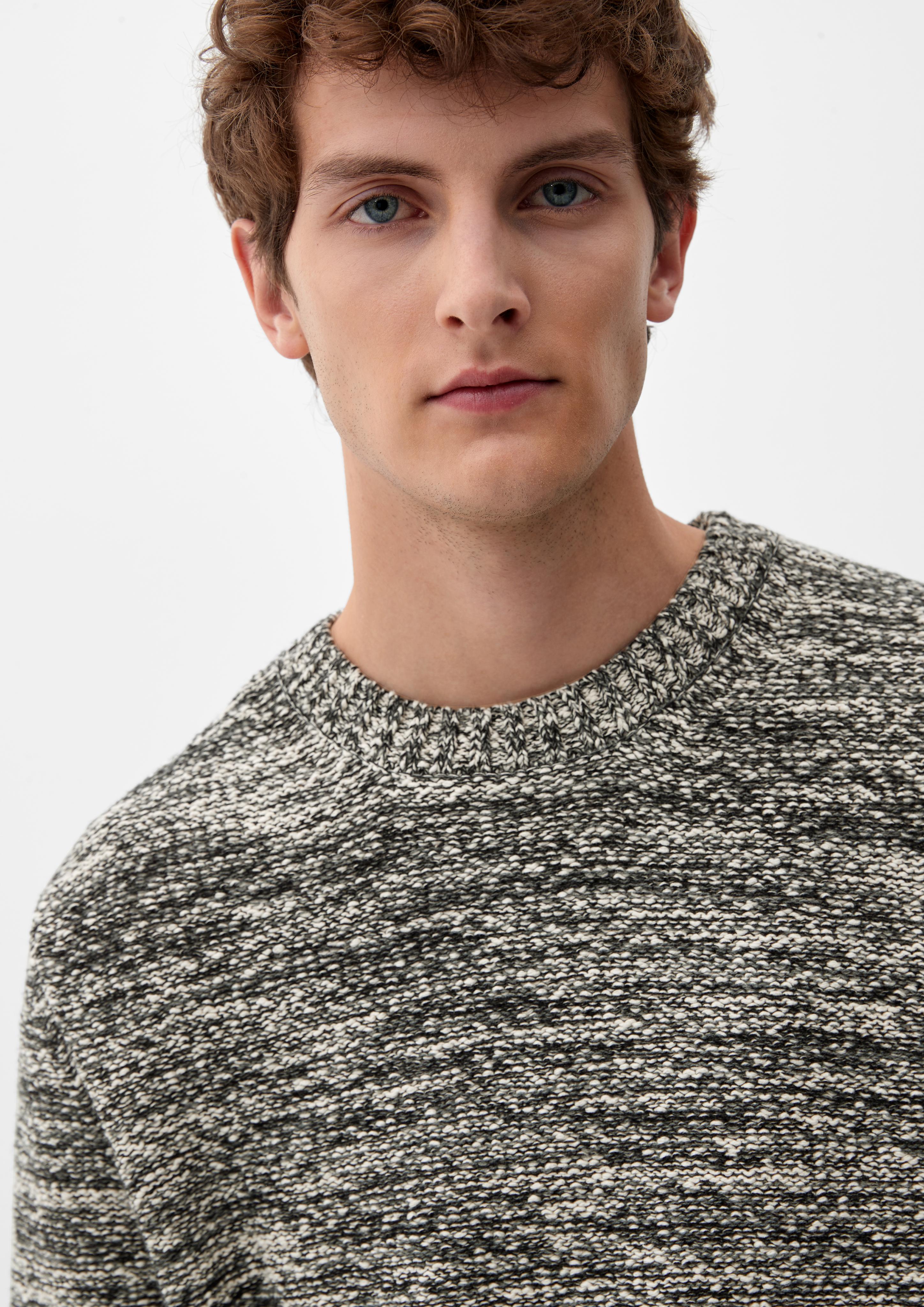 Pullover aus Moulinéstrick  2118092-99X0