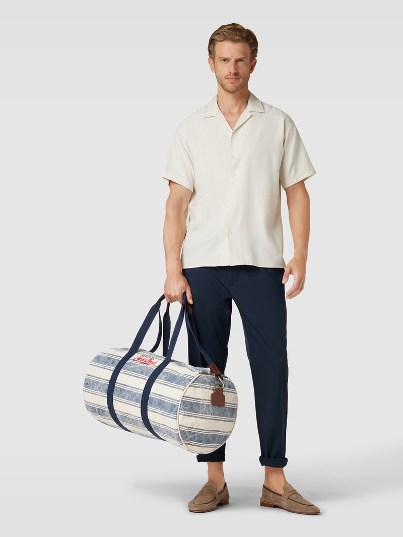 Weekender in Batik-Look Modell 'JETLEG ROUND' in marineblau
