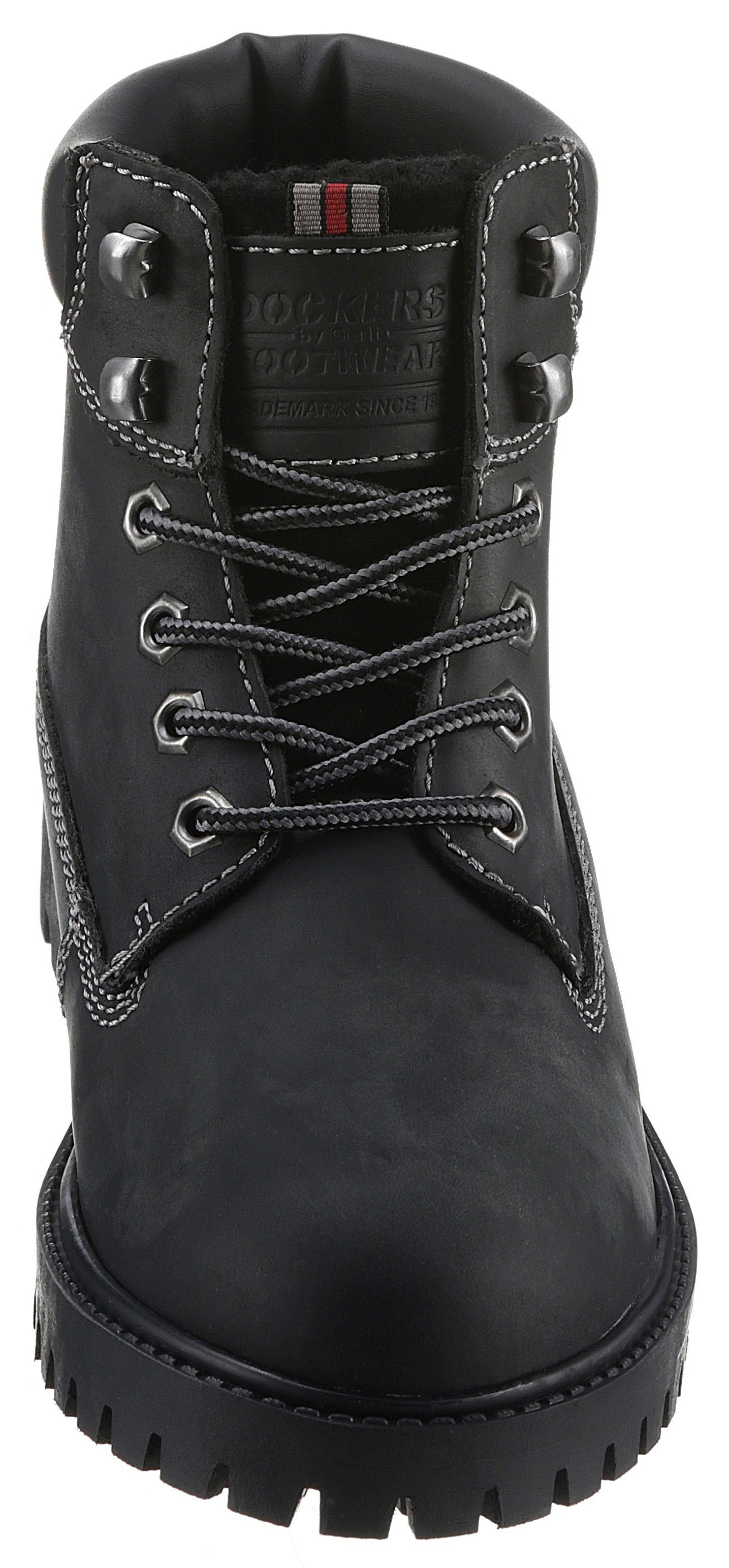 Dockers by Gerli Schnürboots in Bergsteiger-Optik