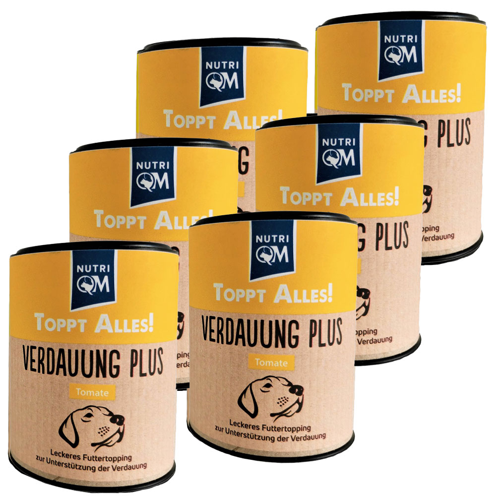 PetCom NutriQM Toppt Alles! Tomate 50 g - 6er Set