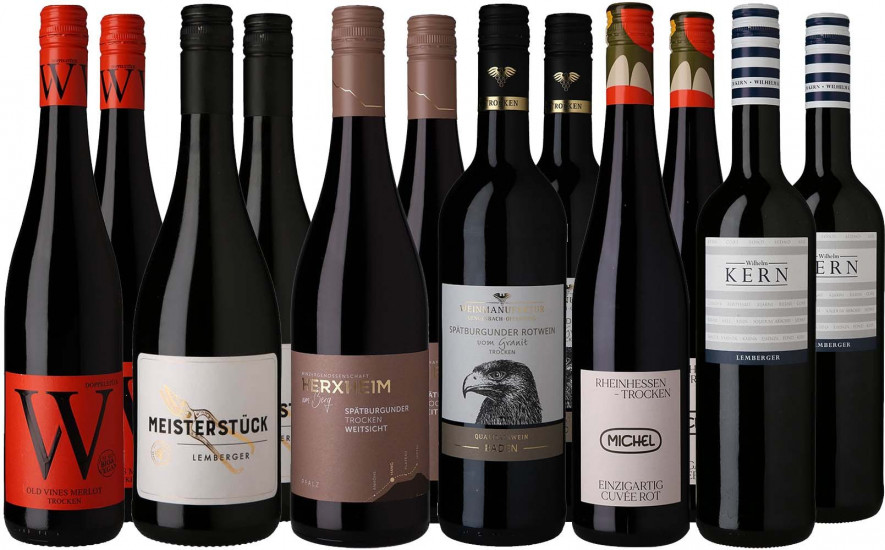 Großes Rotwein Entdecker-Paket