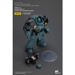 Warhammer The Horus Heresy Actionfigur 1/18 Tartaros Terminator Squad Terminator With Combi-Bolter And Chainfist 12 cm